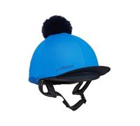 LeMieux Classique Pom - Cappello da equitazione in seta, colore: Blu Benetton