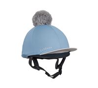 LeMieux Classique Pom Cappello Equitazione Seta - Ice Blue