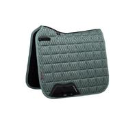 LeMieux Dressage - Sottosella quadrata in rete di carbonio per cavalli - Sottosella per equitazione e accessori (salvia, grande)