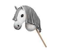 LeMieux Hobby Horse Earl, testa realistica per bambini, colore: grigio