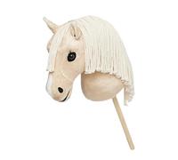 LeMieux Hobby Horse Popcorn - Asta staccabile, testa realistica, perfetta per bambini