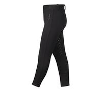 LeMieux Junior Pro Jodhpurs per ragazze e giovani piloti, collant da equitazione - sedile completo per ragazzi, Nero , 11-12 Anni