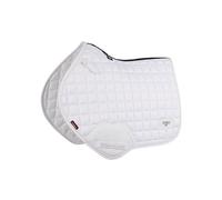 LeMieux Loire Classic Satin Close Contact Square White, Saddle Pad Unisex-Adult, Large