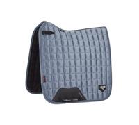 LeMieux Loire Classic Satin Dressage Square Ice Blue, Saddle Pad Unisex-Adult, Large