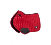 LeMieux Loire Satin Classic Close Contact Square - Sottosella quadrato, taglia S/M, colore: Rosso peperoncino