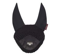 LeMieux Loire Satin Fly Hood Black, Unisex-Adult, Large