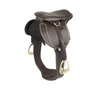 LeMieux Mini giocattolo Pony Jump Saddle & Stud Circonferenza Marrone