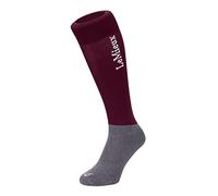 Lemieux My Competition Sock Burgundy Calzini, Large Unisex-Adulto