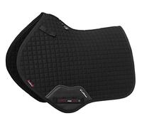 LeMieux PRO Sport Close Contact Square D-Ring sottosella, Unisex, PRO Sport Close Contact Square D-Ring, Black, M