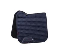 Sottosella dressage in pelle scamosciata LeMieux Bleu XL