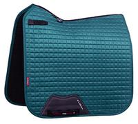 LeMieux ProSport Suede Dressage Square, Sottosella Unisex Adult, Peacock, Large