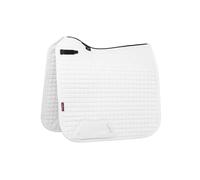 LeMieux ProSport Suede Dressage Square, Sottosella Unisex Adult, White, Small/Medium