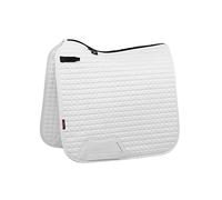 Sottosella dressage in pelle scamosciata LeMieux Blanc L