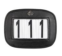 Lemieux Saddle Number Holder Square Black Plain