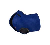 LeMieux Sottosella Prosport Quadrata in Pelle Scamosciata a Contatto ravvicinato, Unisex, ProSport Suede Close Contact Square (D-Ring), Benetton Blue, M