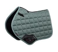 LeMieux Sottosella quadrata in rete di carbonio - Sottosella per cavalli - Attrezzature e accessori per equitazione (salvia, grande)