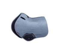 Cuscinetto per sella di cavallo in pelle scamosciata LeMieux Close Contact Bleu S/M