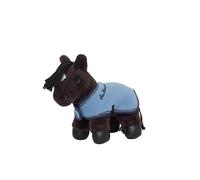 LeMieux Tiny Pony Freya - Morbido cappotto marrone - Dimensioni tascabili - Include tappeto in pile Tiny Pony