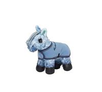 LeMieux Tiny Pony Sam - Morbido cappotto grigio - Dimensioni tascabili - Include tappeto in pile Tiny Pony