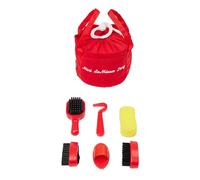 LeMieux Toy Pony Grooming Kit Ember - include spazzole, pettine per curry, spugna, groviglio e zoccoli - Conservare in mini borsa con coulisse - adatto per bambini dai 3 anni in su