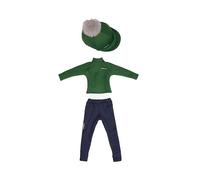 LeMieux Toy Rider Outfit Hunter Green - Colleziona gli abiti Mixy Matchy - Adatto a tutte le bambole Toy Rider - Adatto per bambini dai 3 anni in su