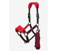 Cavezza per cavalli con fodero LeMieux Rouge Cob