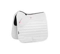 LeMieux X-Grip Twin Sided Dressage Square, Sottosella Unisex Adult, White, Large