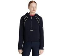LeMieux Young Rider Hettie - Felpa con cappuccio e mezza zip, per bambini, colore: blu navy