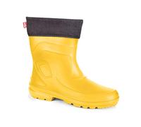 LEMIGO Damen Gummistiefel Jessy 800 (Giallo/Grau, 39)