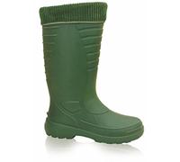 LEMIGO Greenlander 862 Green - Stivali Termici in Gomma (Verde, 39 EU)