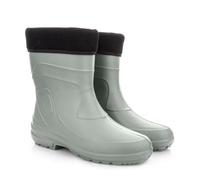 Lemigo Jessy 800 Stivali in Gomma per Donna - Grigio - Carbone Nero - Verde, verde, 40 EU