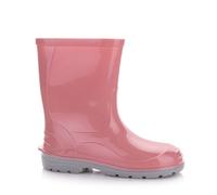 Lemigo Bambini Stivali da Pioggia Ragazzi Ragazze Scarpe di Gomma Elza (Rosa cipria, 24)