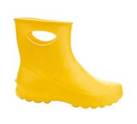 Lemigo Unisex Stivali da Pioggia da Giardino Molto Leggeri in EVA Donna Uomo 36-47 EU (Giallo, Sistema Taglie Calzature EU, Adulto, Numero, Media, 37)