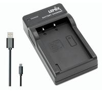 Lemix (BLS1/BLS5) Caricatore Ultra Sottile slim per batterie Olympus BLS-1 / BLS-5 / BLS-50 & FUJI NP-140 (FNP-140) e per fotocamere (modelli elencati qui sotto) OLYMPUS serie PEN Digital, Stylus, OM-D, Evolt e fotocamere FUJIFILM