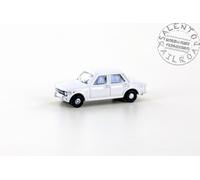 Lemke Minis 61510 - 1:160 N - automobile Fiat 128 di colore bianco