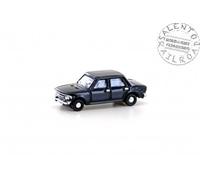 Lemke Minis 61512 - 1:160 N - automobile Fiat 128 di colore blu scuro