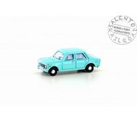 Lemke Minis 61519 - 1:160 N - automobile Fiat 128 di colore celeste
