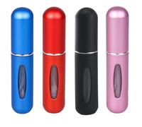 LEMLIN 4 Pezzi Atomizzatore di Profumo, Spray Per Profumo da Portatile, Gadgets Per Viaggi, Riempitore di Profumo Per Borsetta, Viaggi, Vacanze, Viaggi In Aereo (5 ml)