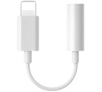LEMLIN Adattatore Jack Lightning per iPhone, Convertitore Audio Aux 3,5 mm - Compatibile con iPhone 14 13 12 11 XS XR X 8 (Bianco)