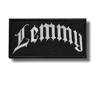 Lemmy - Toppa ricamata da applicare con ferro da stiro
