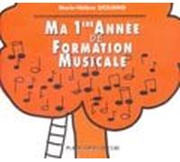 LEMOINE SICILIANO MARIE-HÉLÈNE - MA 1ÈRE ANNÉE DE CD SEUL Méthode et pédagogie Formation musicale Formation musicale - solfège