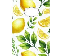 Lemon Bliss - A Fresh and Vibrant Sketchbook: A Refreshing 6x9" Sketchbook with 100 Blank Pages for Creative Expression