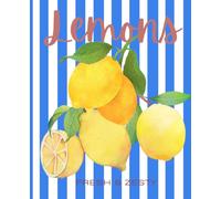 Lemon Composition Notebook: College Ruled Lined Notebook | 7.5 x 9.75 Journal | Fresh & Zesty Citrus Design for School, Work, & Everyday Writing