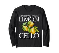 Lemon Drink Outfit Italiano Vorrei che tu fossi Limoncello Maglia a Manica
