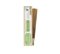 Lemon Grass - Incenso al Miele 10 Bastoncini - Marco Polo's Treasures Fiore d'Oriente - 100% Naturale e Certificato Ecocert - Fatto a Mano in India - Profumo Fresco e Agrumato