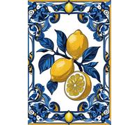 Lemon Notebook: A Vibrant Lined Journal for Fresh Thoughts & Bright Ideas - 6" x 9", 120 Pages