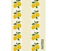 Lemon Notebook: Fresh Minimal Lemon Design • 6x9 Lined Journal • Bright Aesthetic Journal • 120 Pages