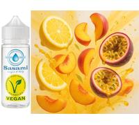Lemon Peach Passion - limone, pesca & frutto della passione aroma concentrato - vegano - Sasami - 10ml