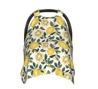 Lemon Tree Leaf 1 - Coprisedili per auto, traspirante, per allattamento, passeggino, multiuso, per bambini, bambini, ragazze, neonati