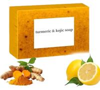 Lemon Turmeric Kojic Soap Fragrance - Natural Kojic Acid Soap for Skin Lightening,Handmade Tumeric Soap for Acne,Turmeric Lemon Kojic Acid Soap for Face and Body (1)